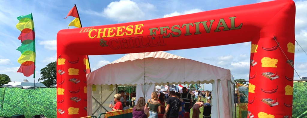 Cheese and Chilli Festival using OnePlan for event planning
