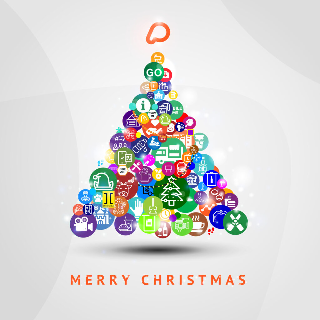 عيد ميلاد سعيد 2022 OnePlan شجرة عيد الميلاد