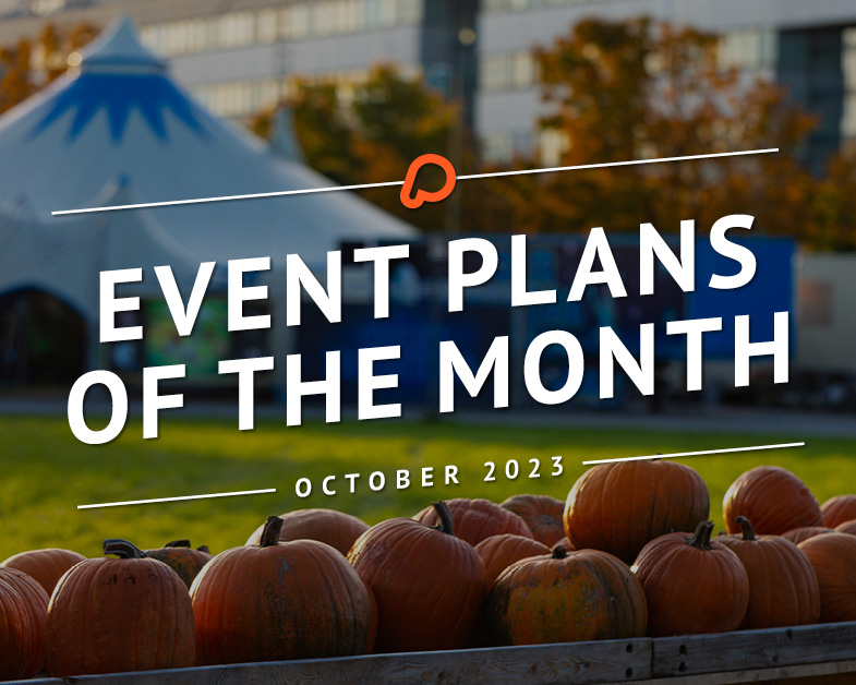 Planos de eventos do mês - outubro
