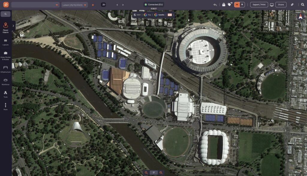 Google Satellite view