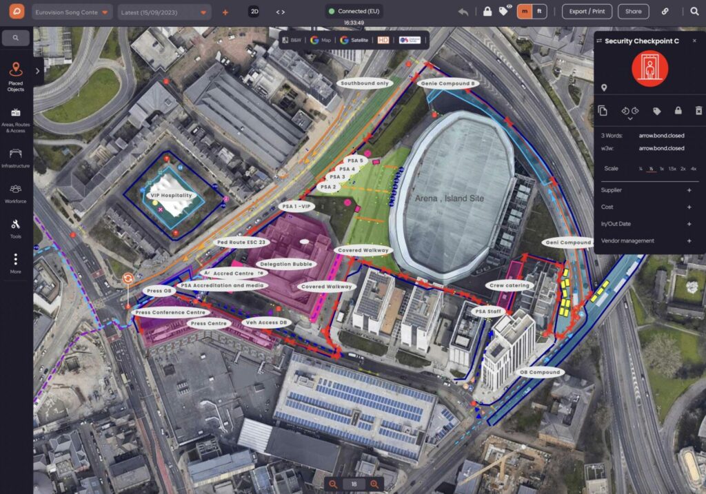 Eurovision Leeds Millennium Square Event Plan