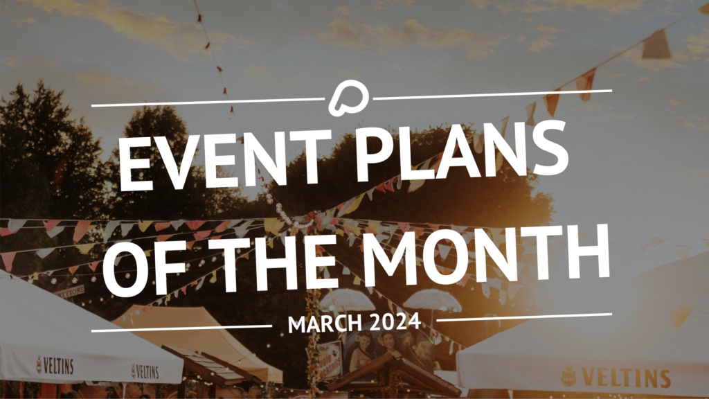 Planos de eventos do mês - março