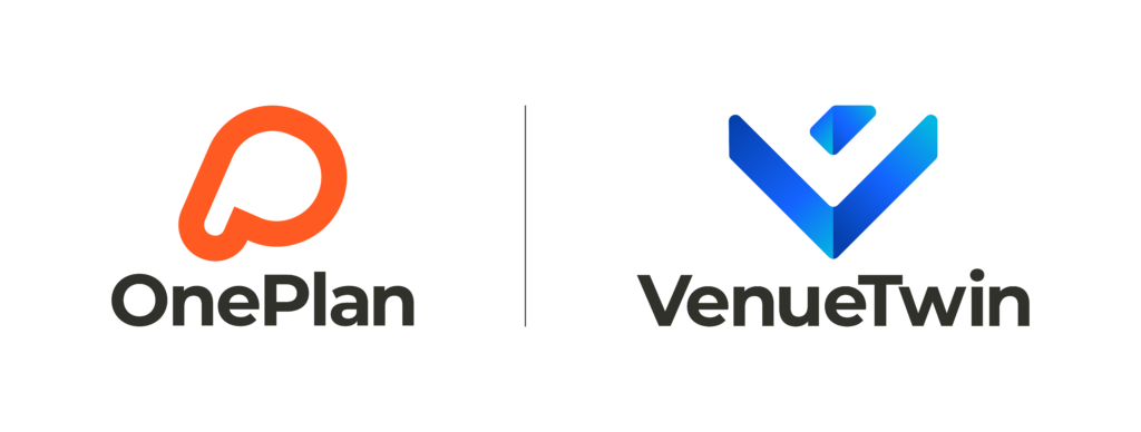 OnePlan and VenueTwin comp logo
