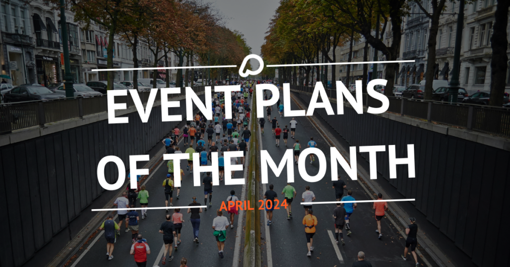 Planes de eventos del mes - abril