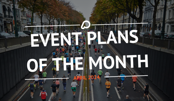 Planos de eventos do mês - abril