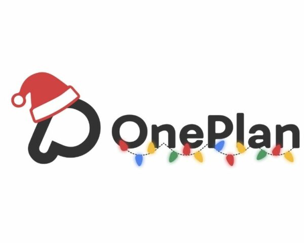 OnePlan Christmas Logo